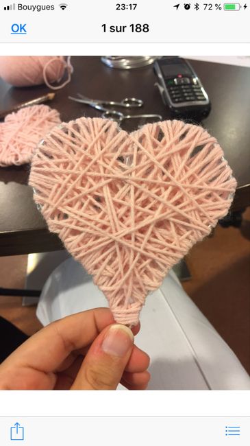 J’ai commencé mes prototypes pour le mariage  - 1