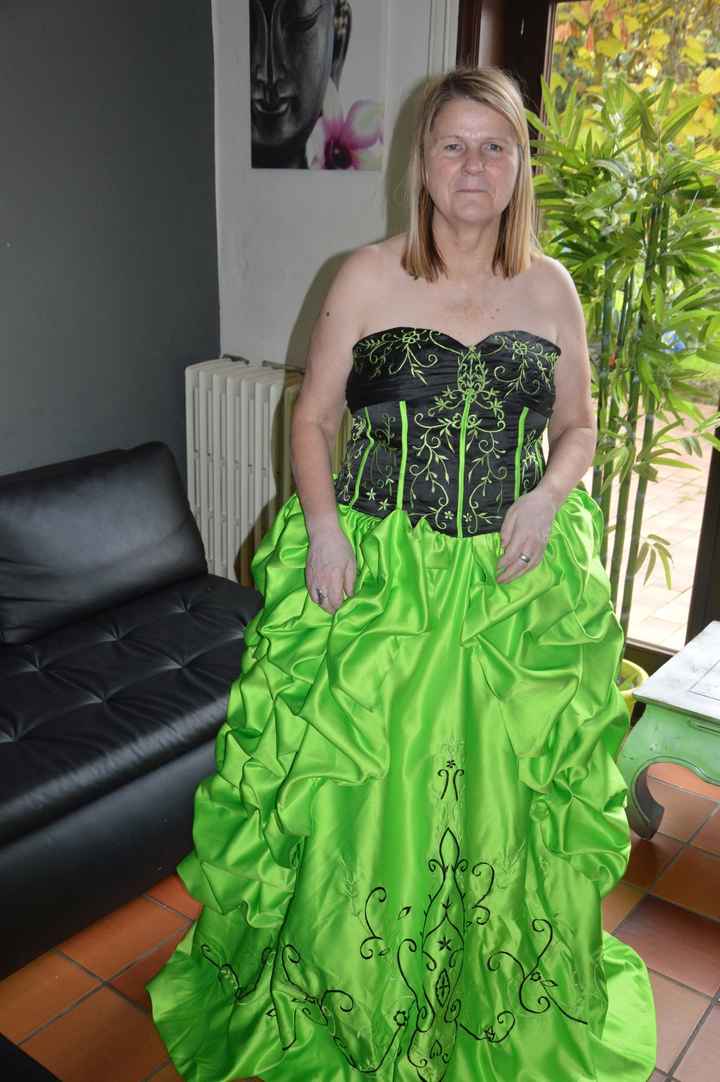 la robe albane verte de ma maman 