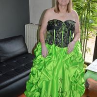 la robe albane verte de ma maman 