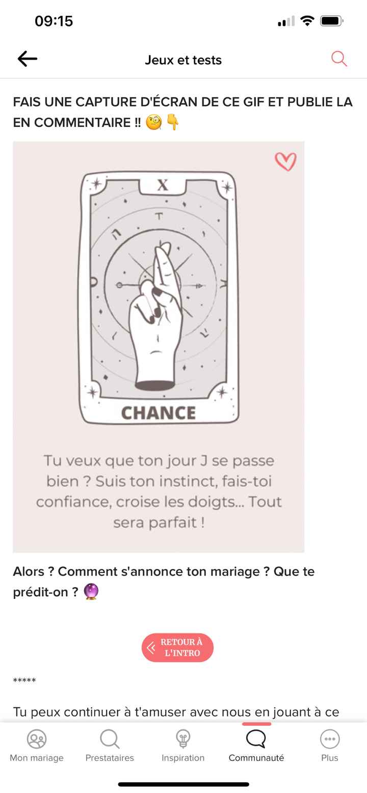 La chance te sourit 🔮😃 - 1