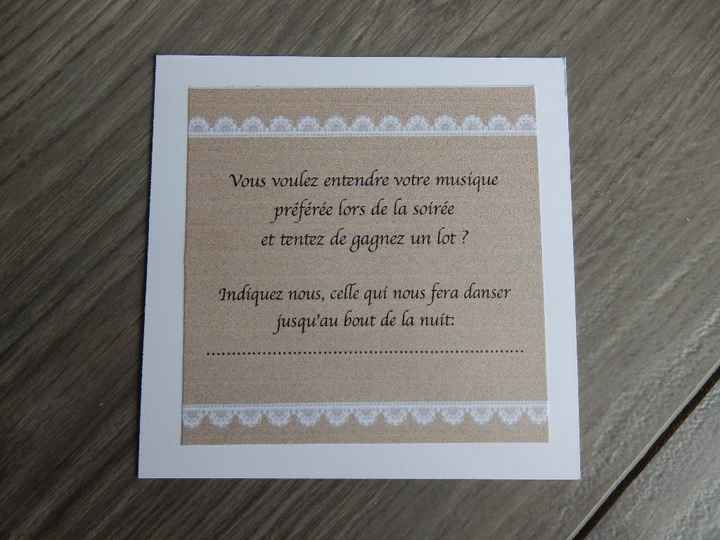 Carton réponse arrière