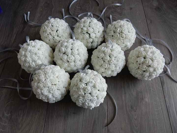 Nos boules pour les chaises