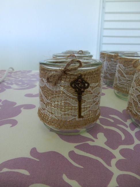 Pots déco avec clés