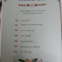 La tombola des mariés