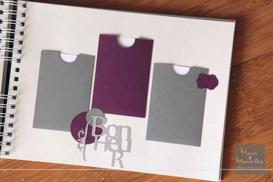 pochettes livre d'or côté enfant