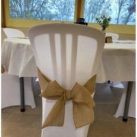 Nœuds de chaises toile de Jute - 1