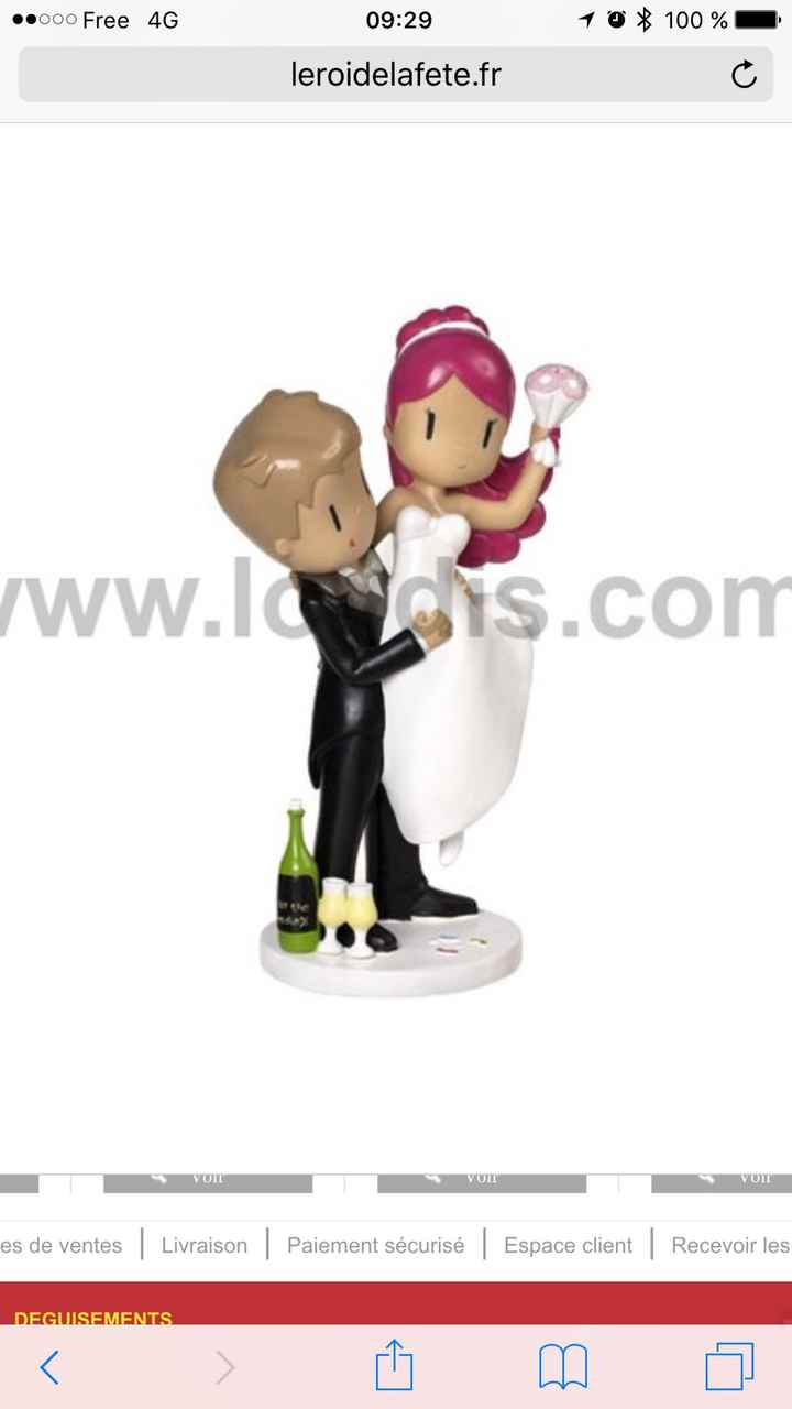  Figurine wedding cake - 1