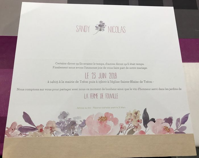  Faire part Envoyé !!!!!!!!! - 2