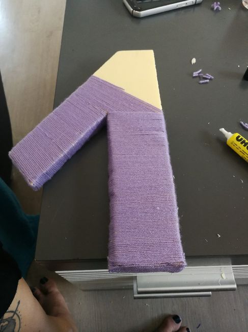 diy : Numéro de table - 2