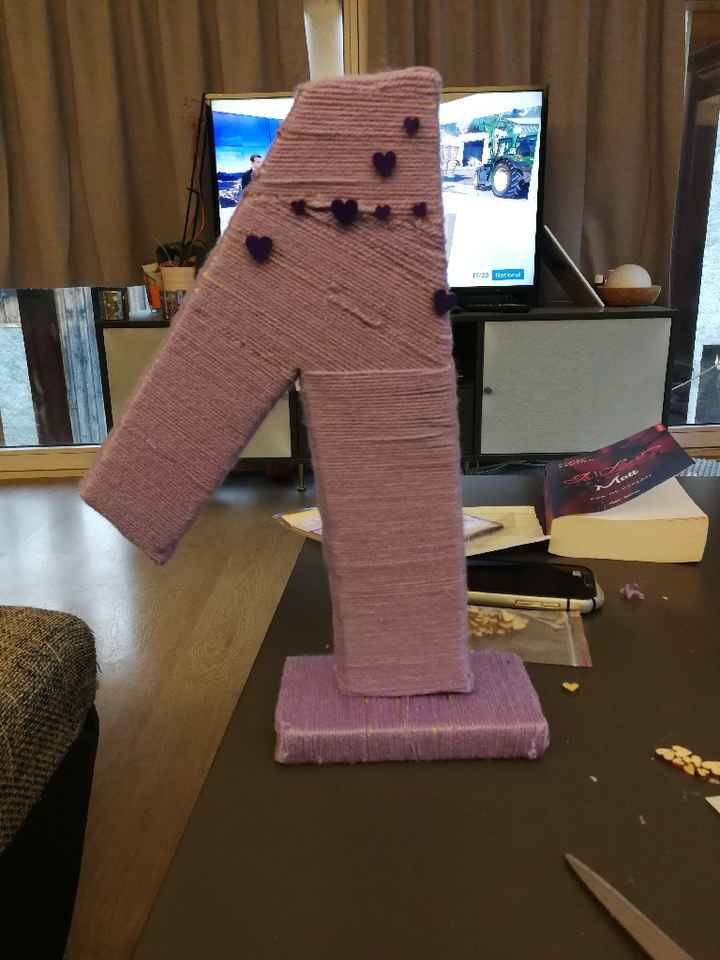 diy : Numéro de table - 1