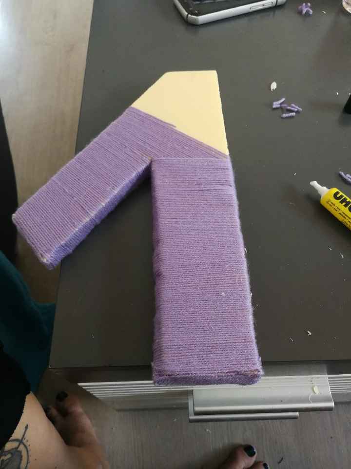 diy : Numéro de table - 2