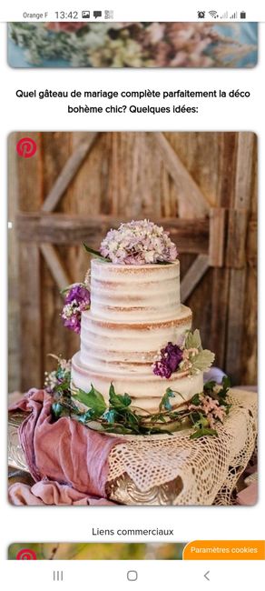 Clair/foncé : Le Wedding cake 1