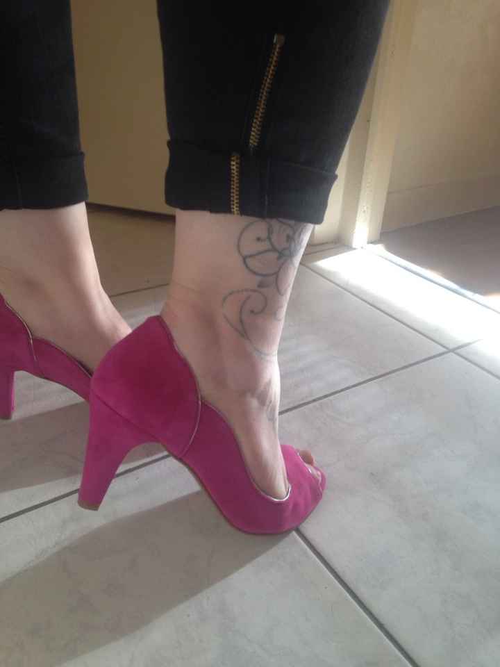 Chaussures fushia - 2