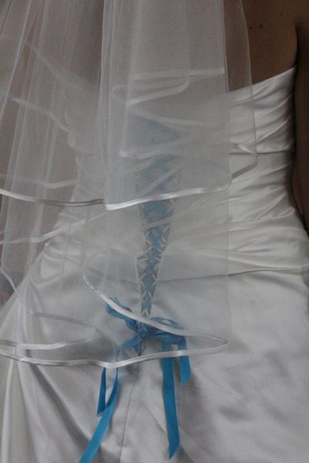 L'arrière de ma robe