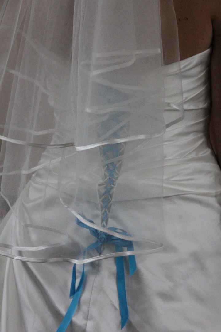 L'arrière de ma robe