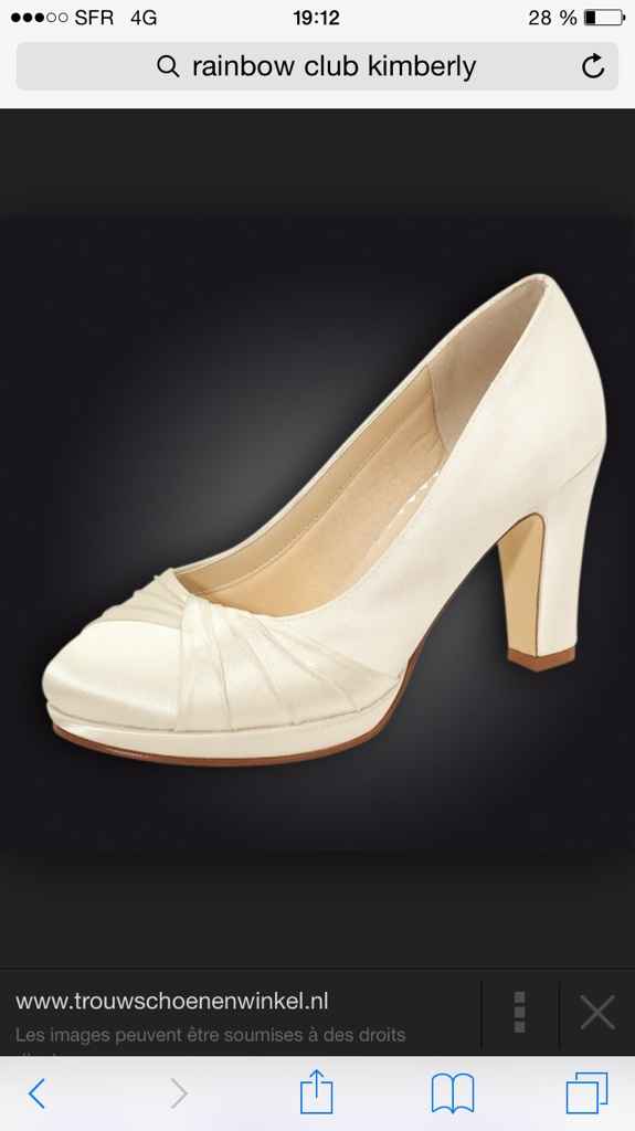 Chaussures mariée super confortable  - 1
