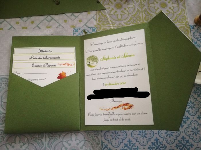 Invitations Vin d'honneur septembre 2020 - 1