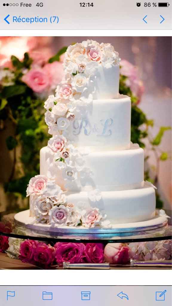 Wedding cake qu'avez vous choisis? - 1