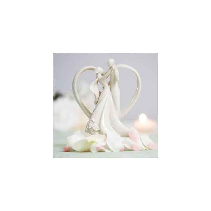 Figurine mariés gateau - 1