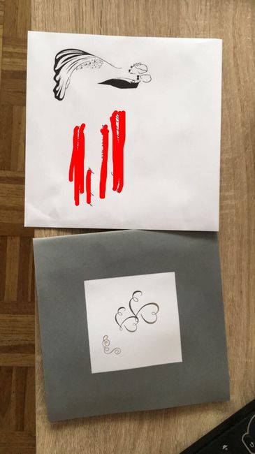 Faire part terminés et achat du weekend !! - 1