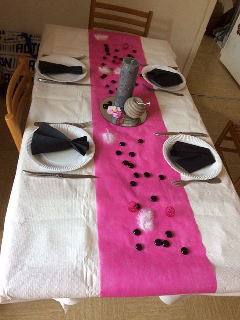 Essai déco de table - 2