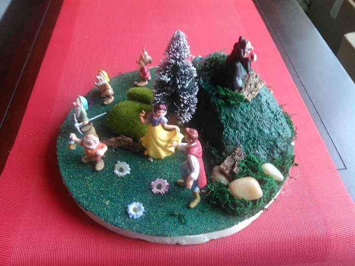 Centre de table fait maison - 1