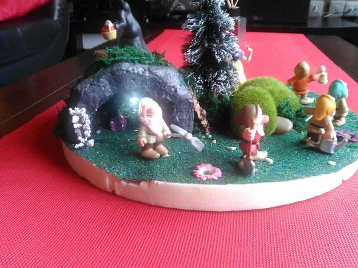 Centre de table fait maison - 1