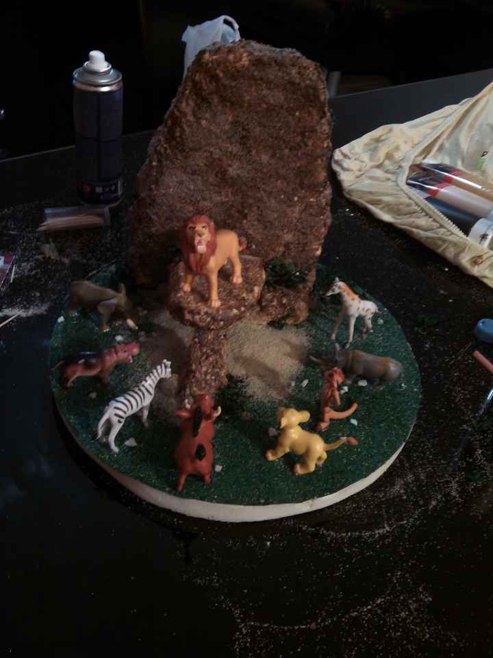 Centre de table fait maison - 1