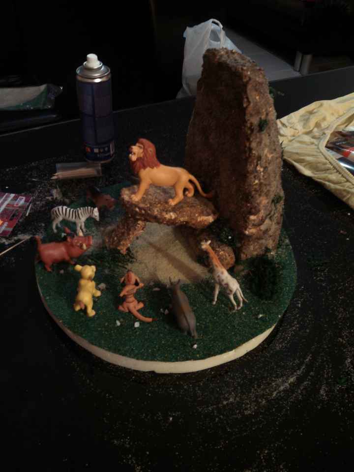 Centre de table fait maison - 2