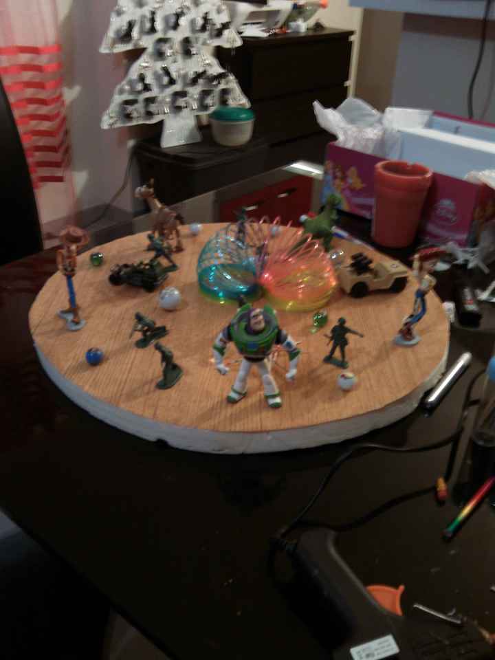 Centre de table fait maison - 1