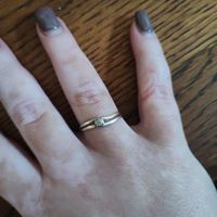 Ta bague de fiançailles sur le Pinterest de Mariages.net ça t'intéresse ? ❤️ - 1