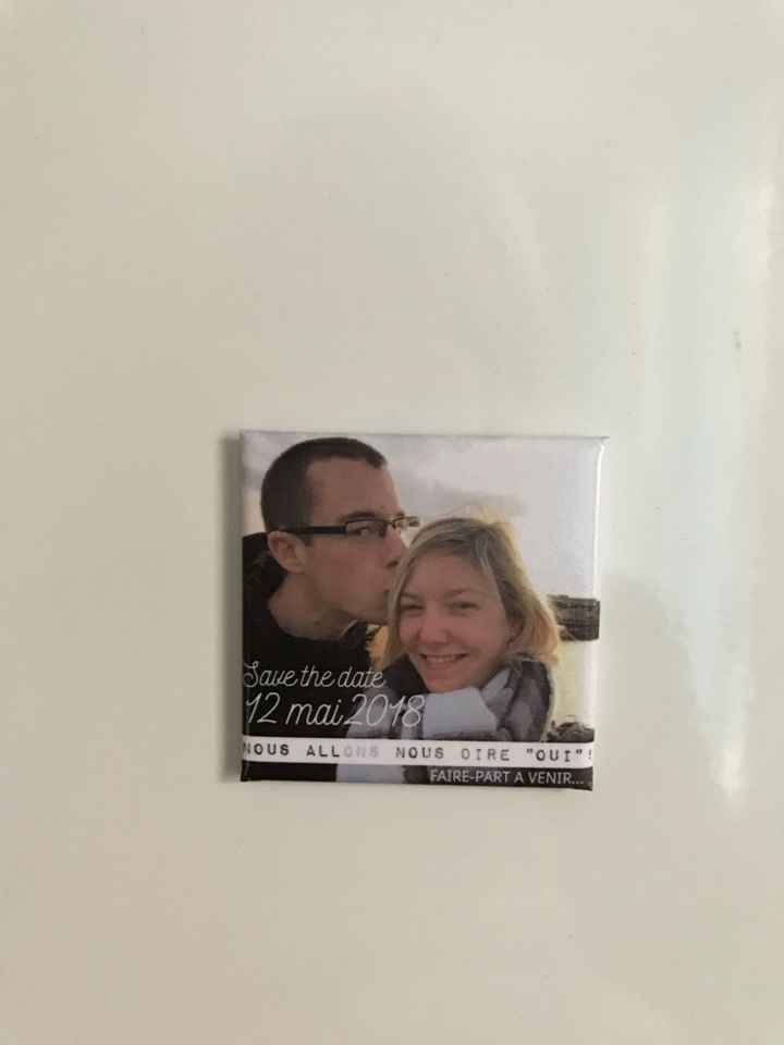 Save the date arrivé ! - 2