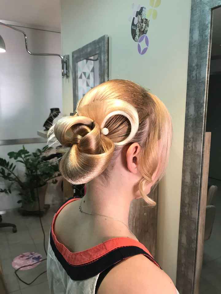 Essayage chignon - 1