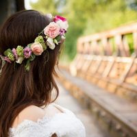  Couronne fleurie et bouquet bohème - 2