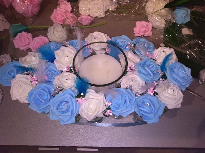 Essai centre de table des mariés 2 3