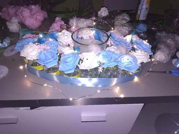 Essai centre de table des mariés 2 - 1