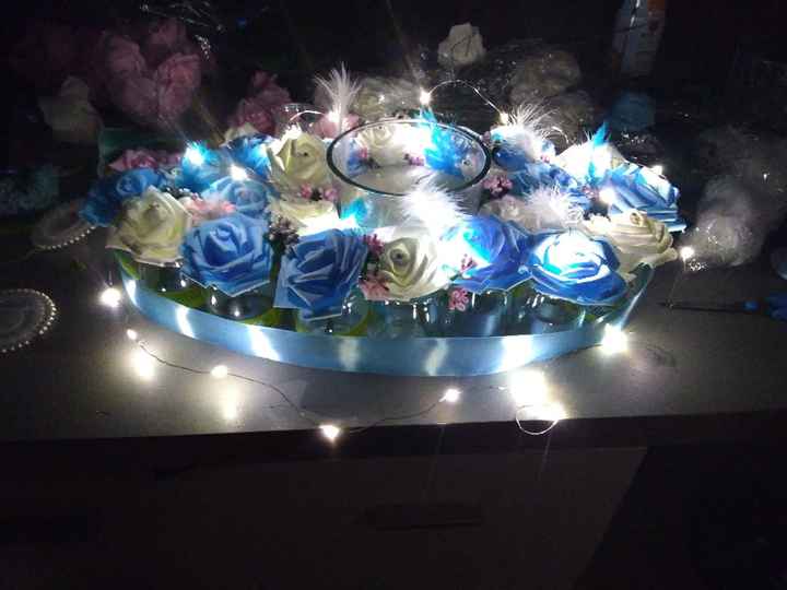 Essai centre de table des mariés 2 - 2