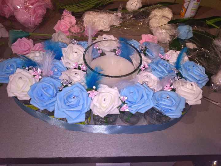 Essai centre de table des mariés 2 - 4