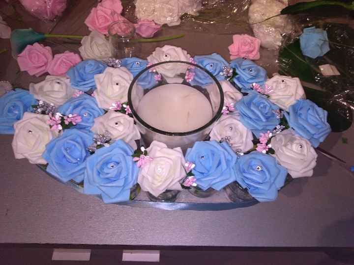 Essai centre de table des mariés 2 - 5