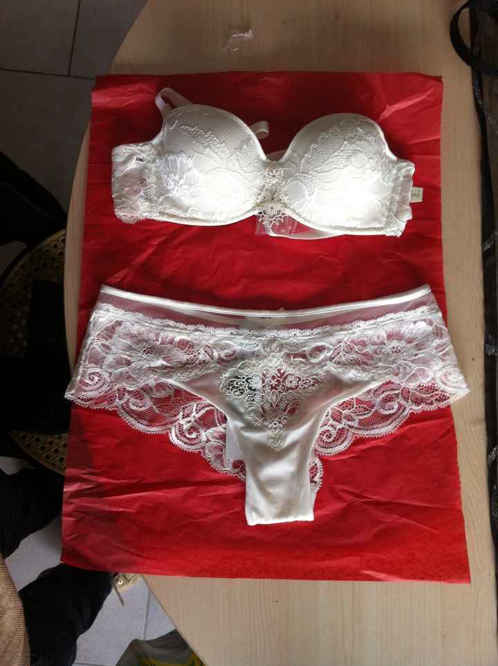 lingerie mariage