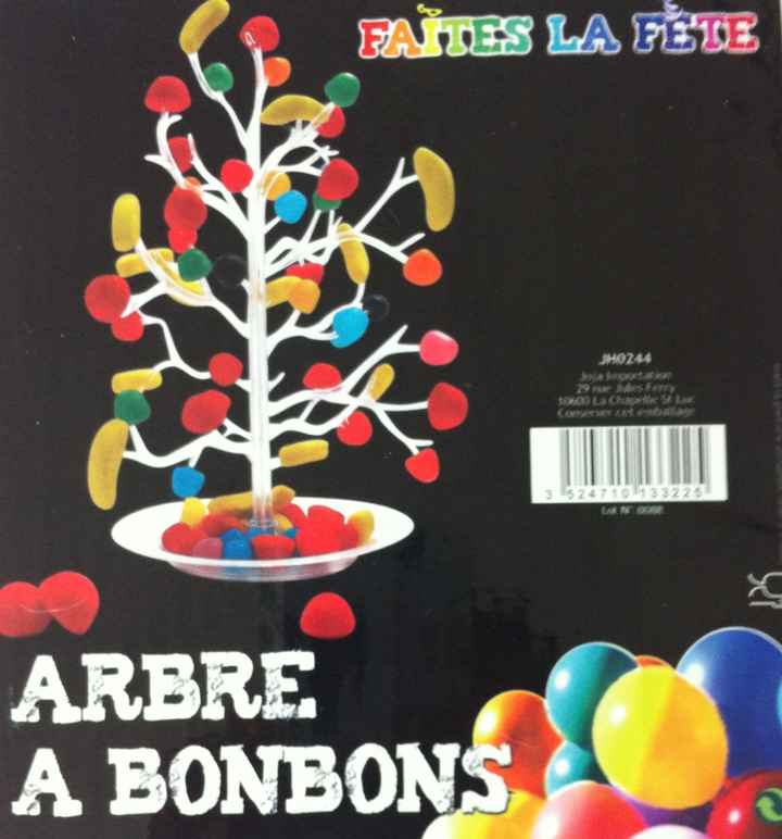 arbre a bonbon