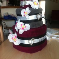 serviettes cake
