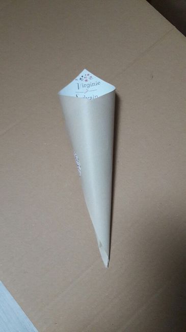 Cone papier help - 2