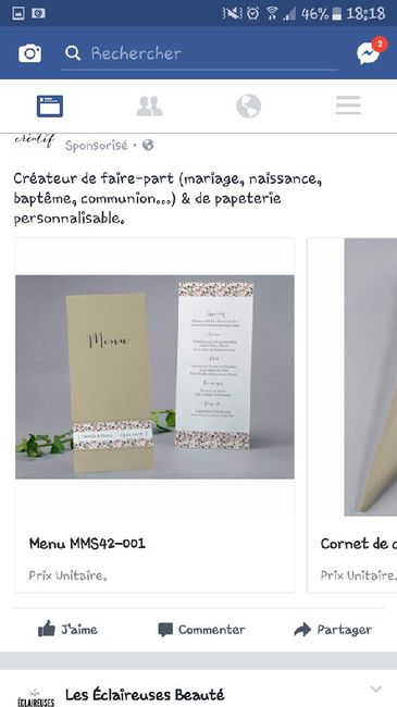 Menu champetre - 1