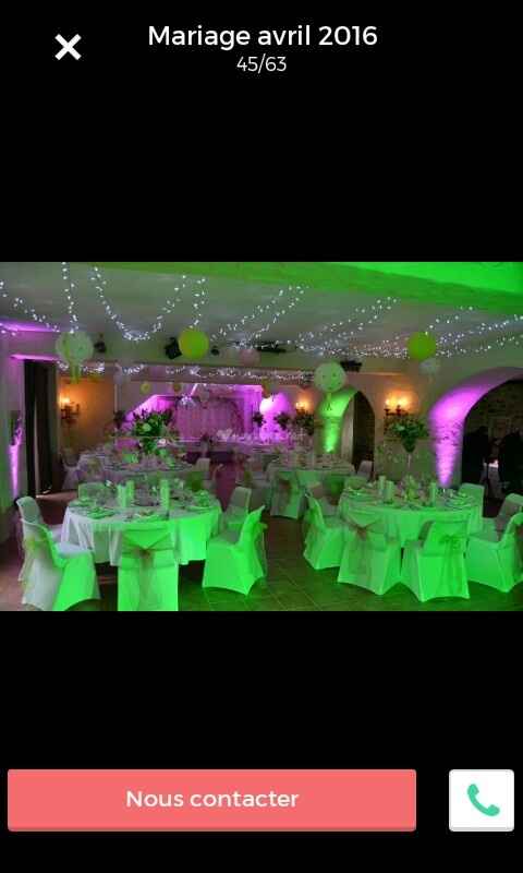 Salle de réceptions trop petite - 1