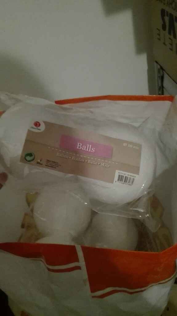 Boule polystyrène - 1