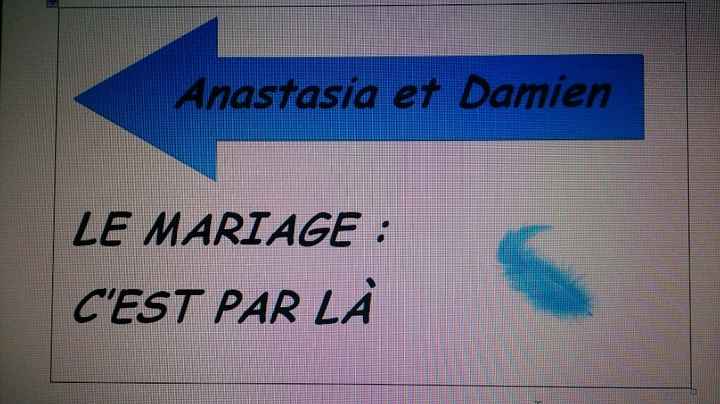 Panneau indication - 1