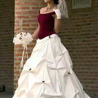 Avez vous des idées de robe blanche et rose - 1