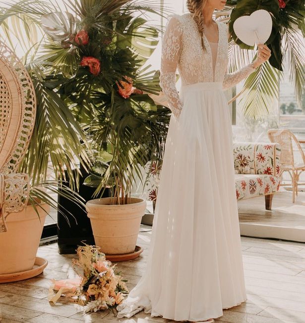 La robe de mariée, j’en ai rêvé bien avant la demande... 2