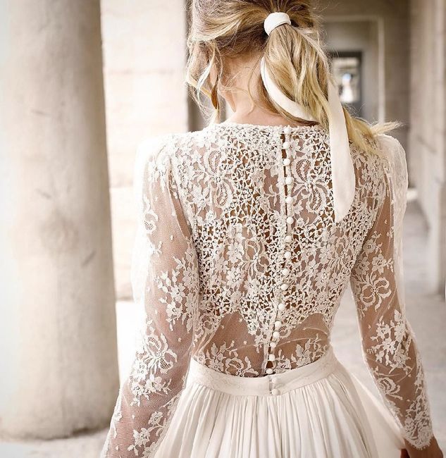 La robe de mariée, j’en ai rêvé bien avant la demande... 1